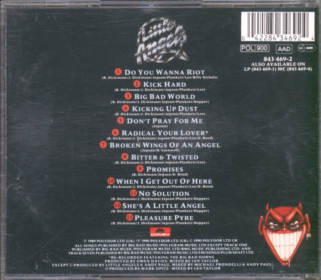 Little Angels - Don't Prey For Me - Cd