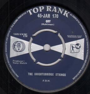Knightsbridge Strings - Cry - 7 Inch