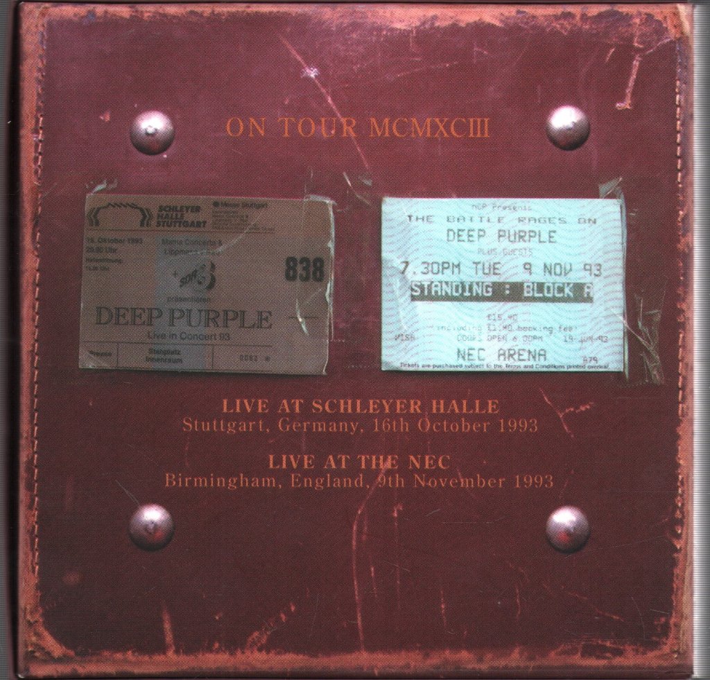 Deep Purple - Live In Europe, 1993 - Cd Set