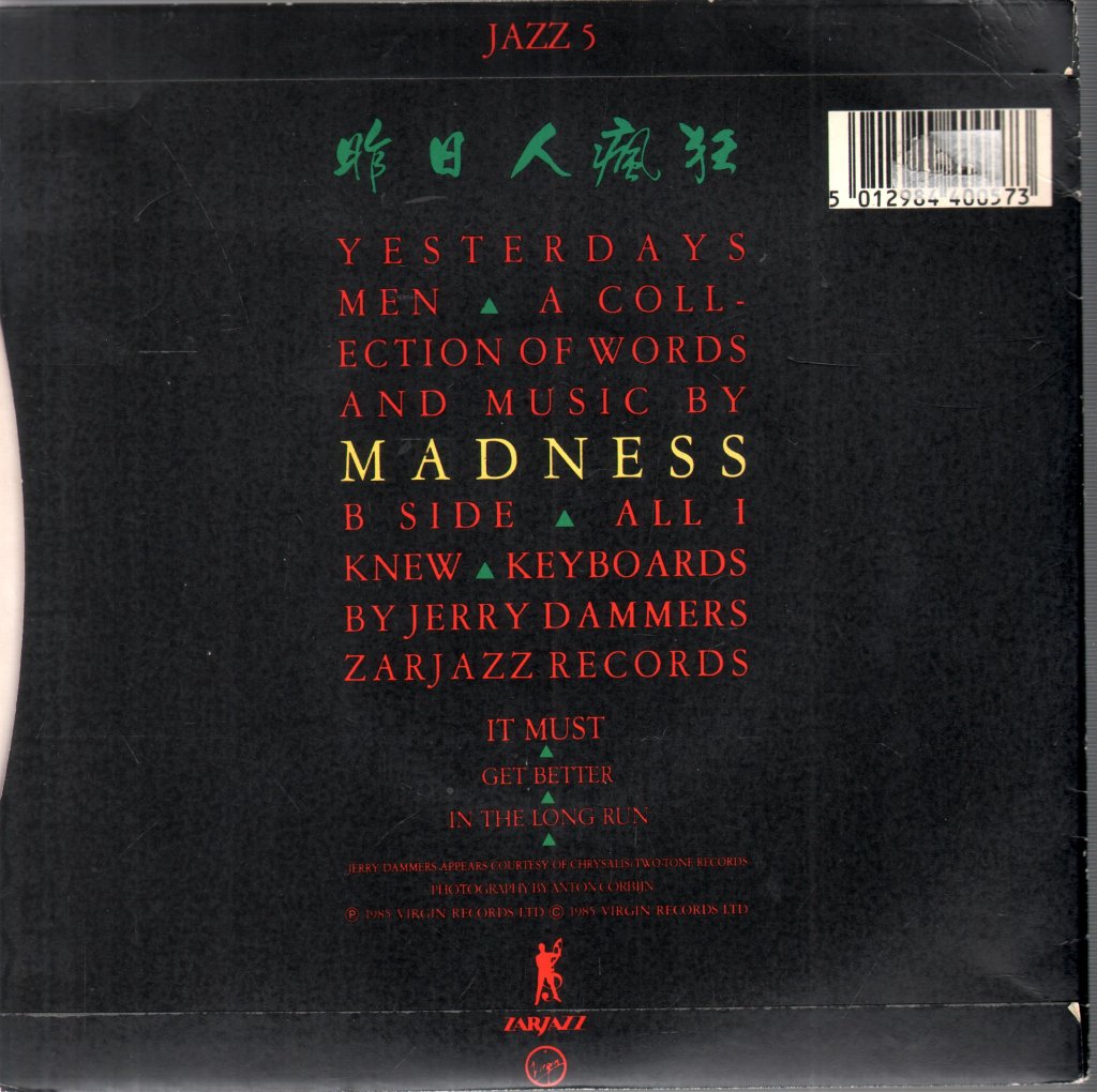 Madness - Yesterday's Men - 7 Inch
