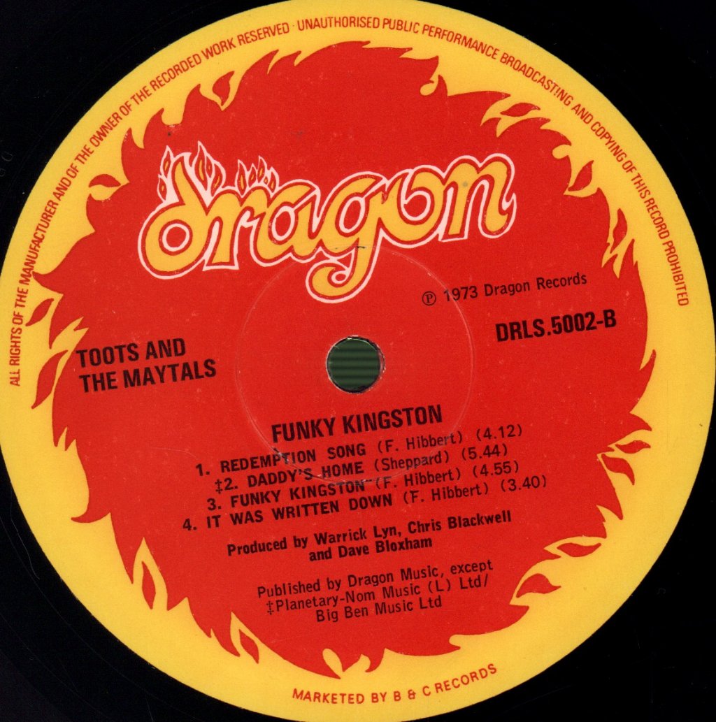 Toots & The Maytals - Funky Kingston - Lp