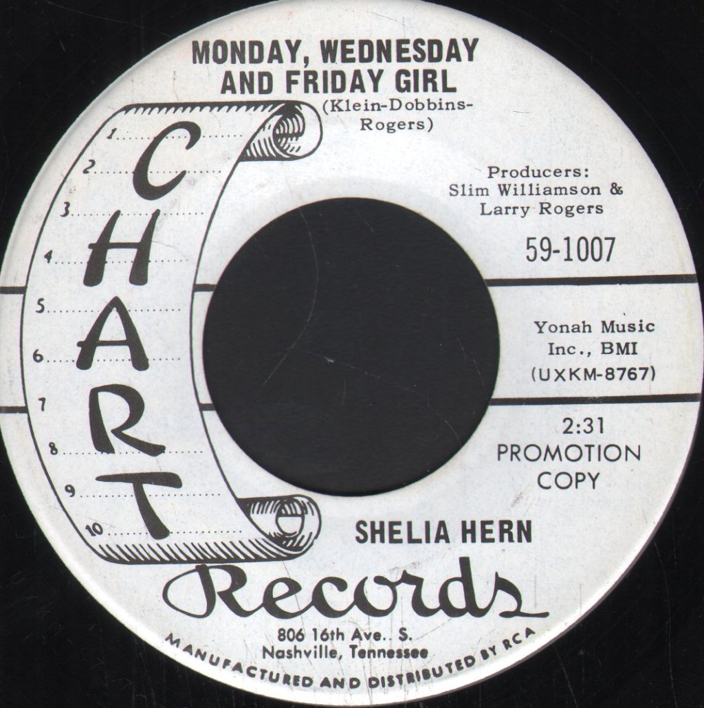 Sheila Hern - Don't Give A Man What He Wants - 7 Inch