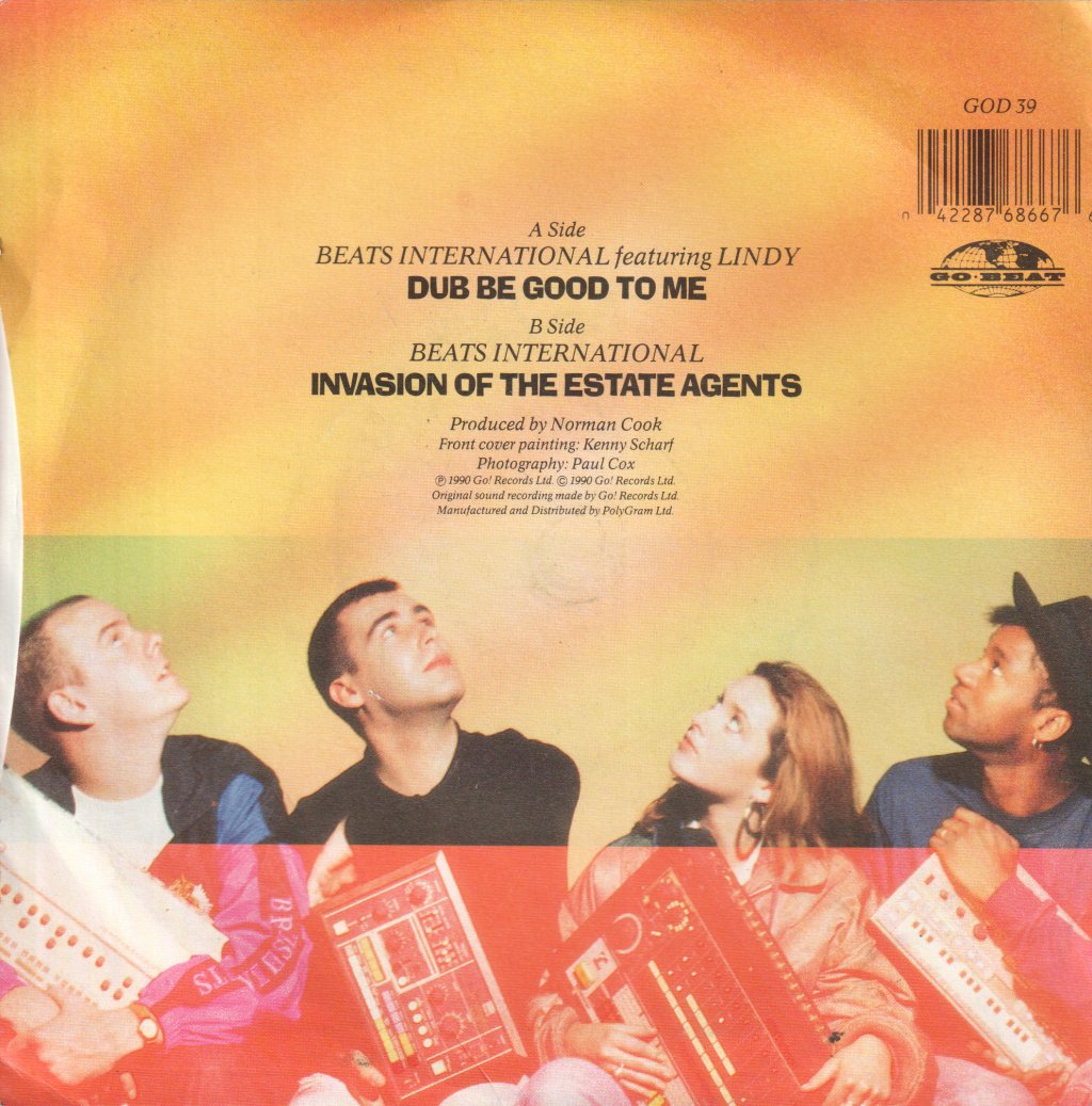 Beats International - Dub Be Good To Me - 7 Inch