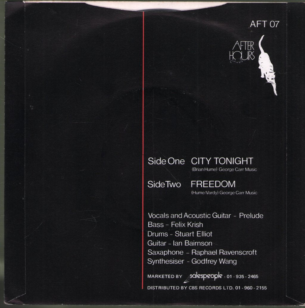 Prelude - City To Night - 7 Inch
