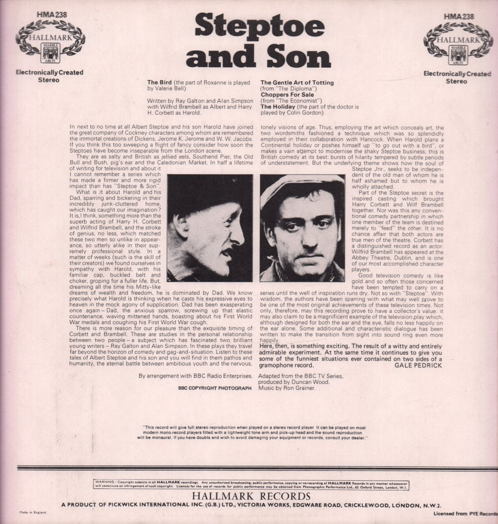 Steptoe And Son - Steptoe And Son - Lp
