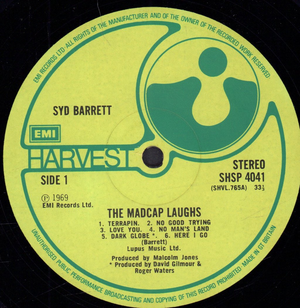 Syd Barrett - Madcap Laughs / Barrett - Double Lp