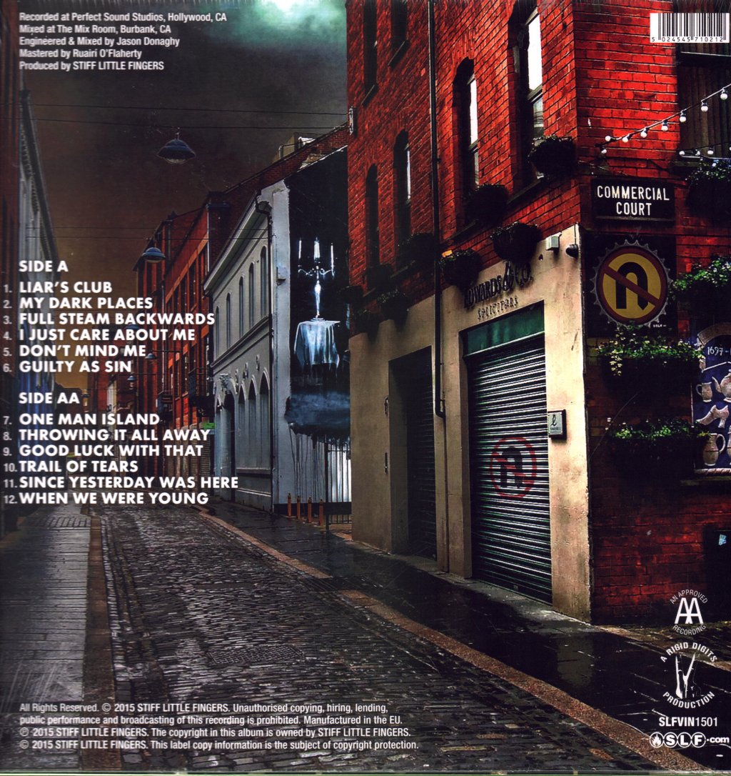 Stiff Little Fingers - No Going Back - Lp