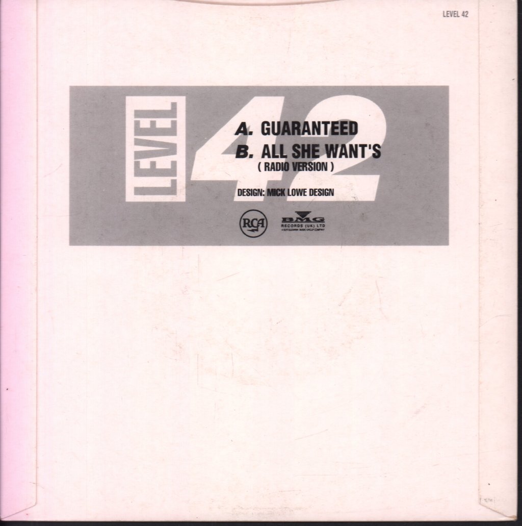 Level 42 - Guaranteed - 7 Inch