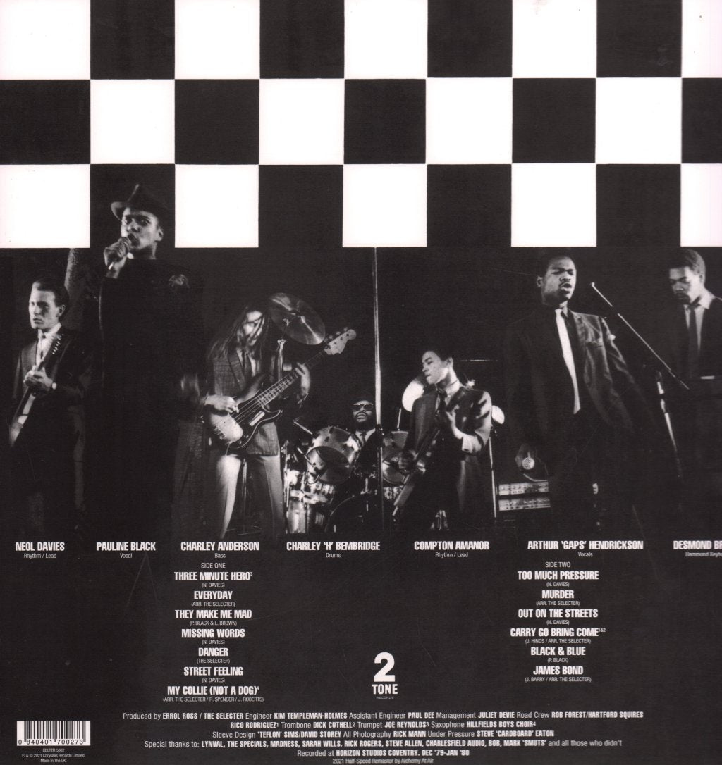 Selecter - Too Much Pressure - Lp