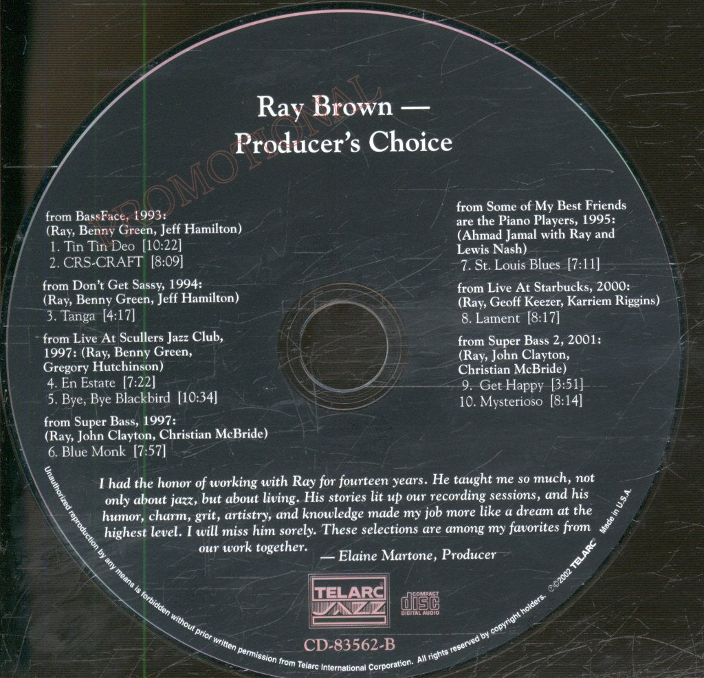 Ray Brown, Monty Alexander, Russell Malone - Ray Brown Monty Alexander Russell Malone - Double Cd