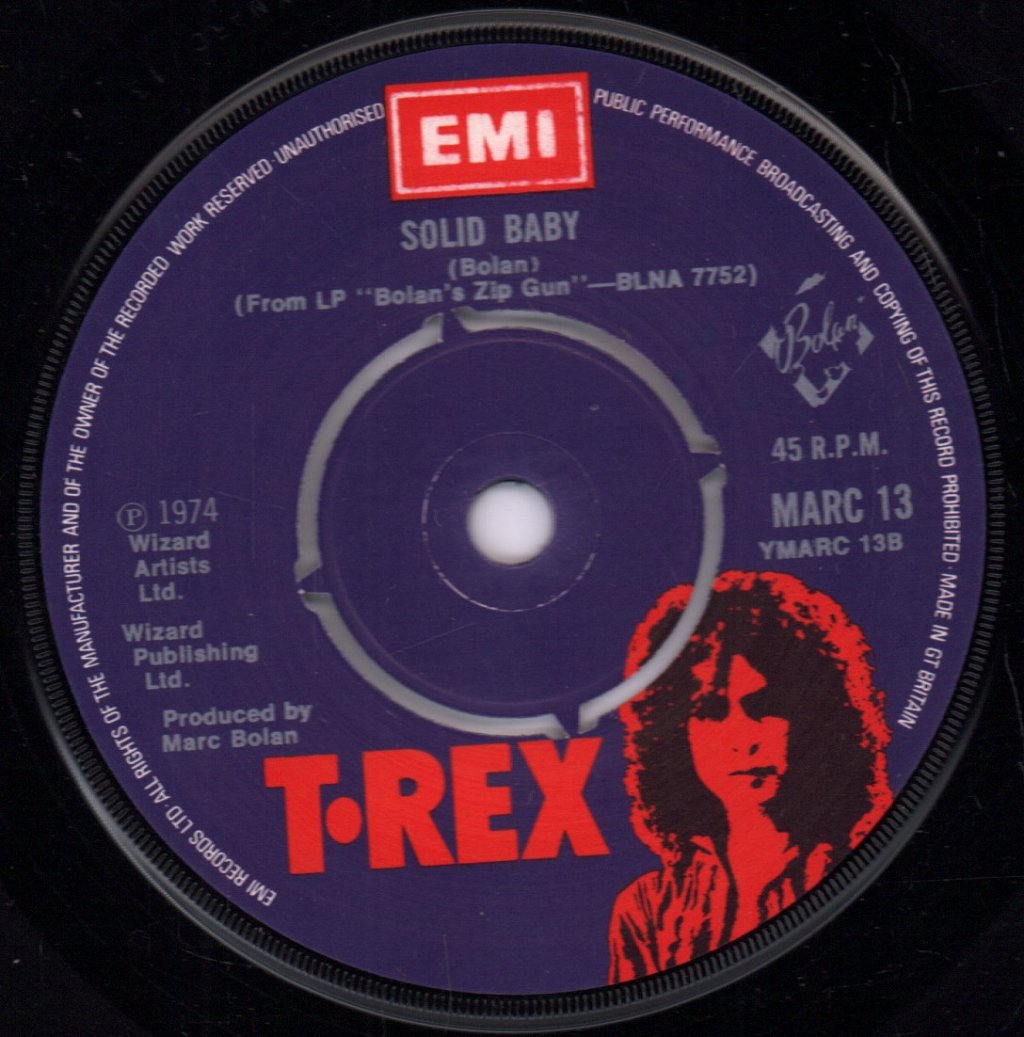 T Rex - London Boys - 7 Inch
