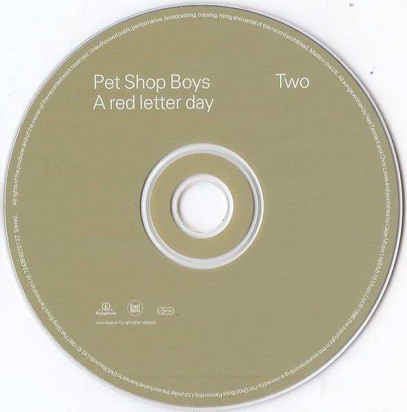 Pet Shop Boys - A Red Letter Day - Cd