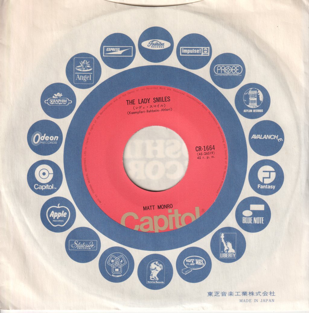 Matt Monro - Wednesday's Child - 7 Inch