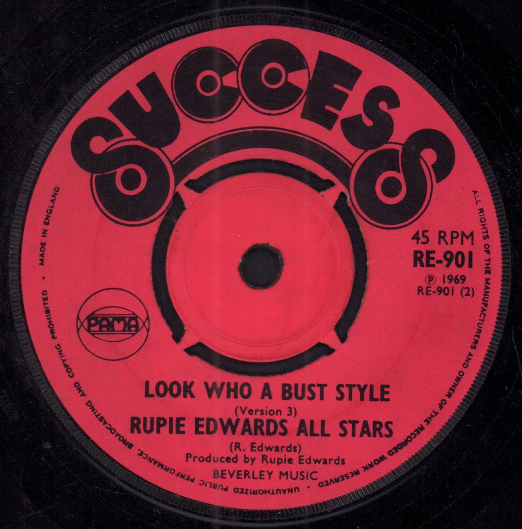meditators / Rupie Edwards All Stars - Look Who A Bust Style - 7 Inch