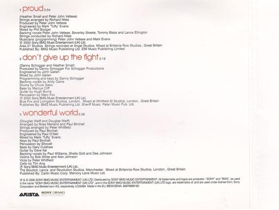 Heather Small - Proud - Cd