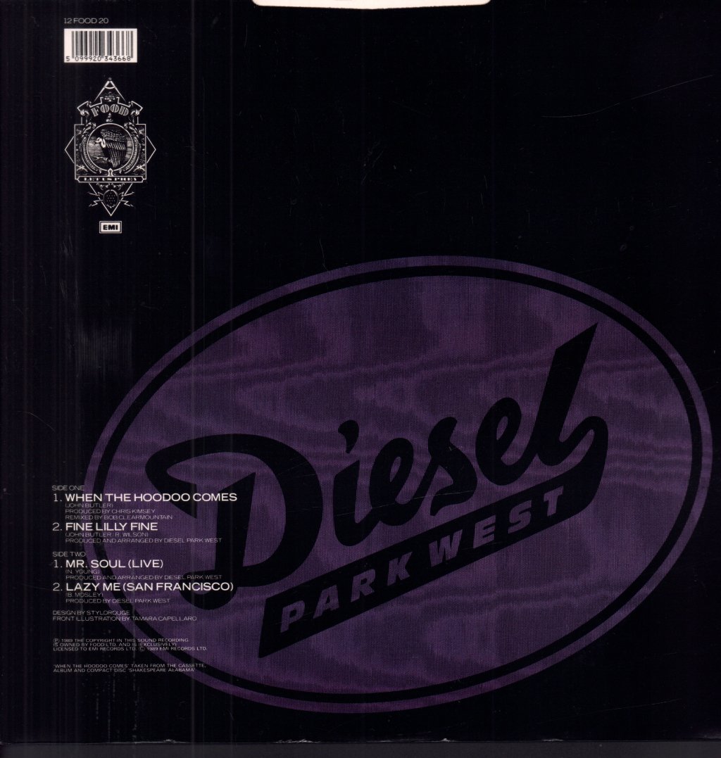 Diesel Park West - When The Hoodoo Comes - 12 Inch