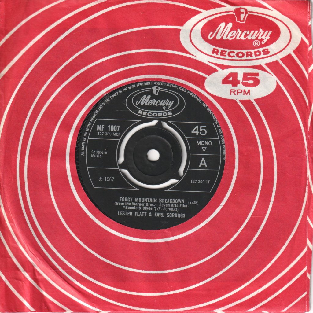 Flatt & Scruggs - Foggy Mountain Breakdown - 7 Inch