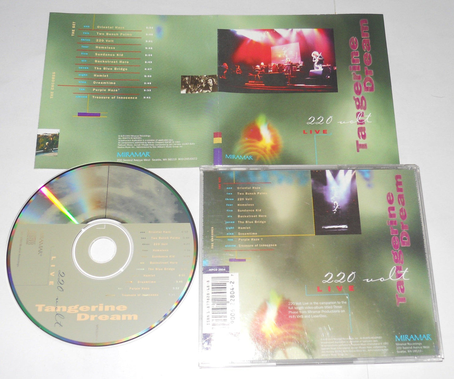 Tangerine Dream - 220 Volt Live - Cd