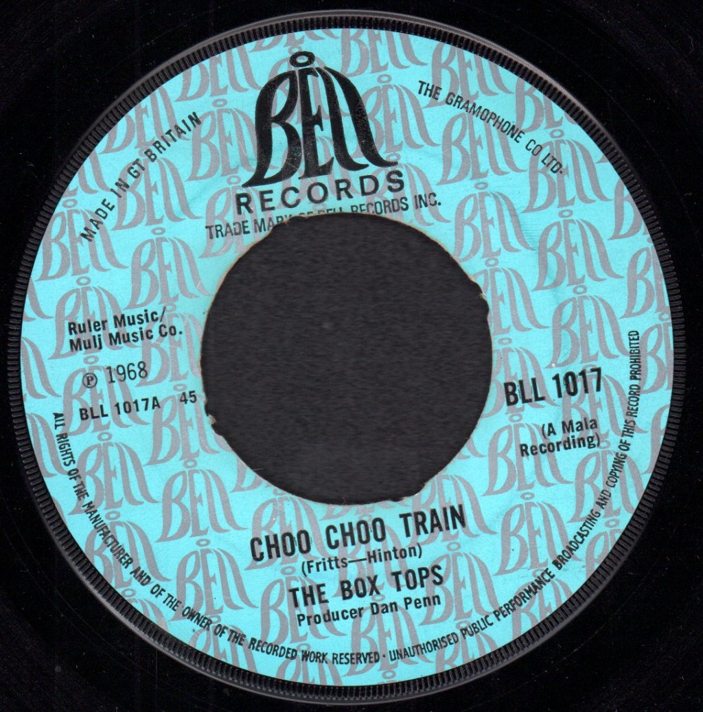 Box Tops - Choo Choo Train - 7 Inch