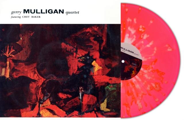 Gerry Mulligan Quartet - Gerry Mulligan Quartet - Gerry Mulligan Quartet Featuring Chet Baker (Light Red/White Splatter Vinyl) - Lp