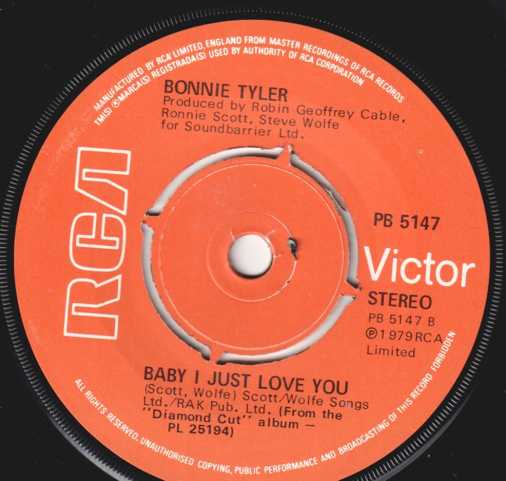 Bonnie Tyler - My Guns Are Loaded - 7 Inch