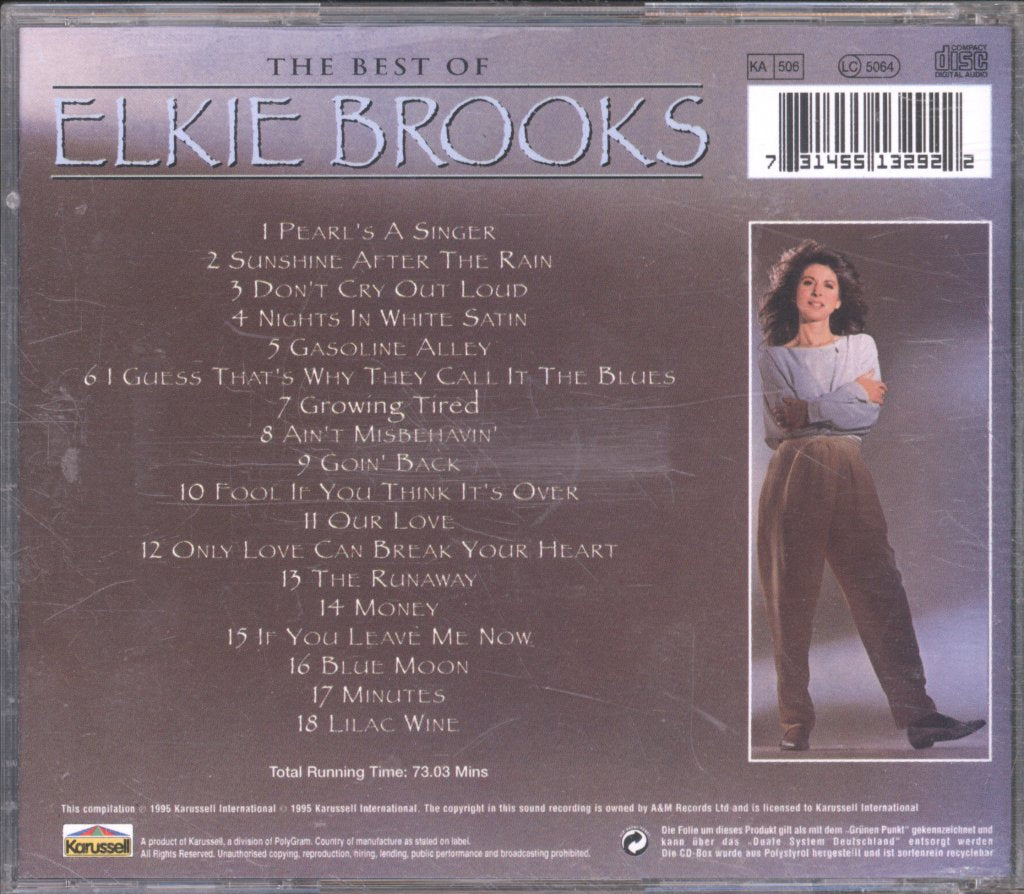 Elkie Brooks - Best Of Elkie Brooks - Cd