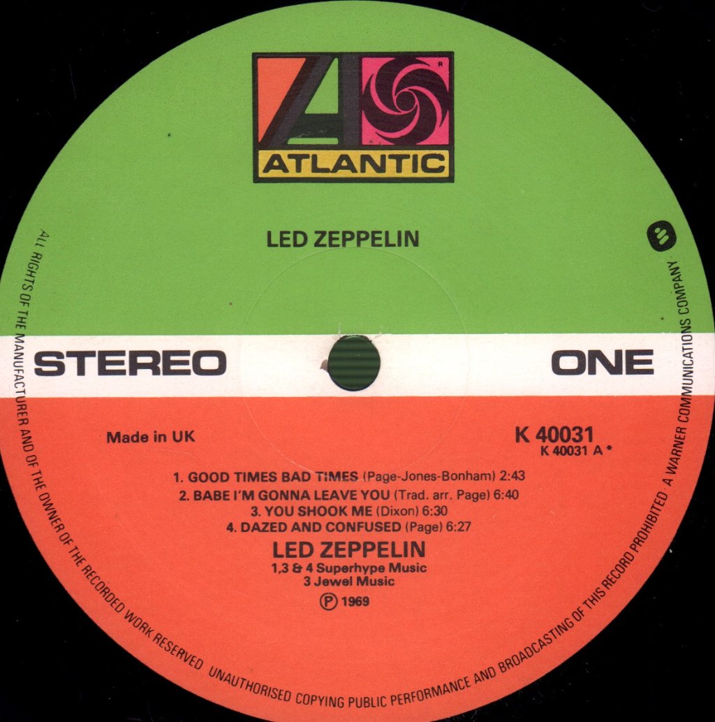 Led Zeppelin - Led Zeppelin - Lp