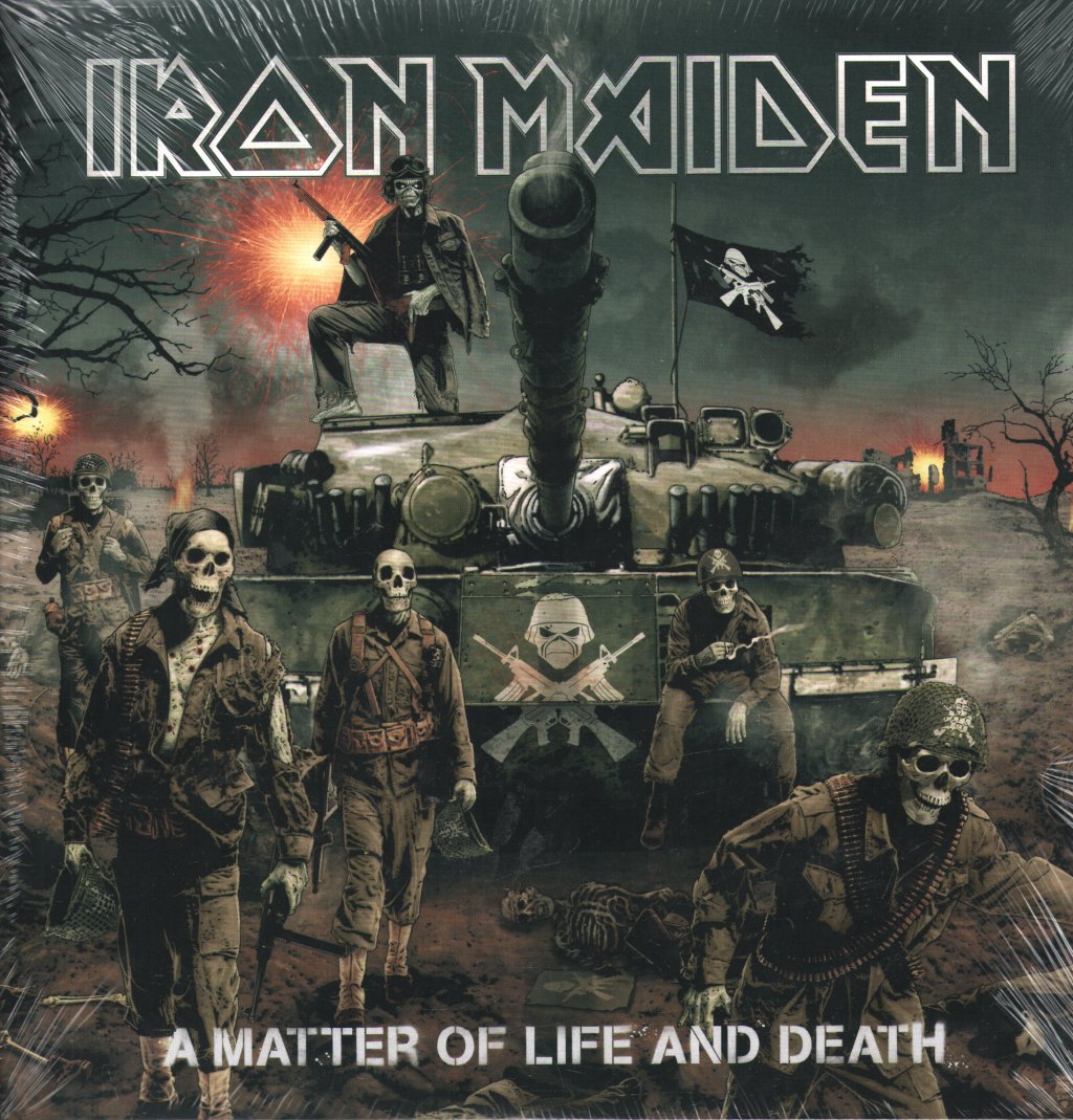Iron Maiden - A Matter Of Life And Death - Double Lp