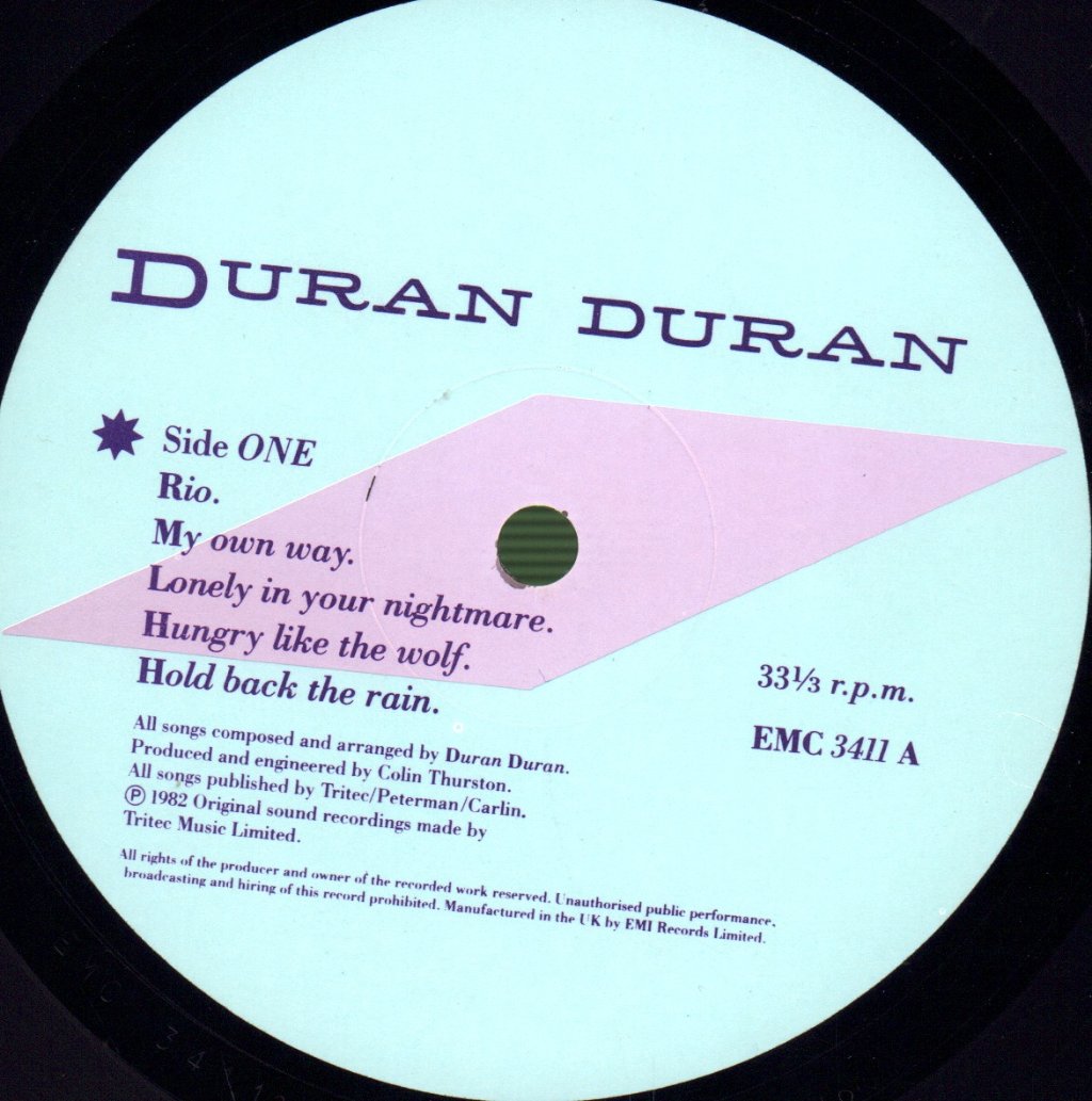 Duran Duran - Rio - Lp