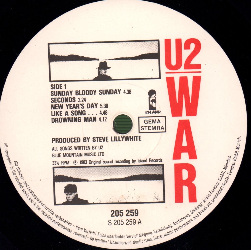 U2 - War - Lp