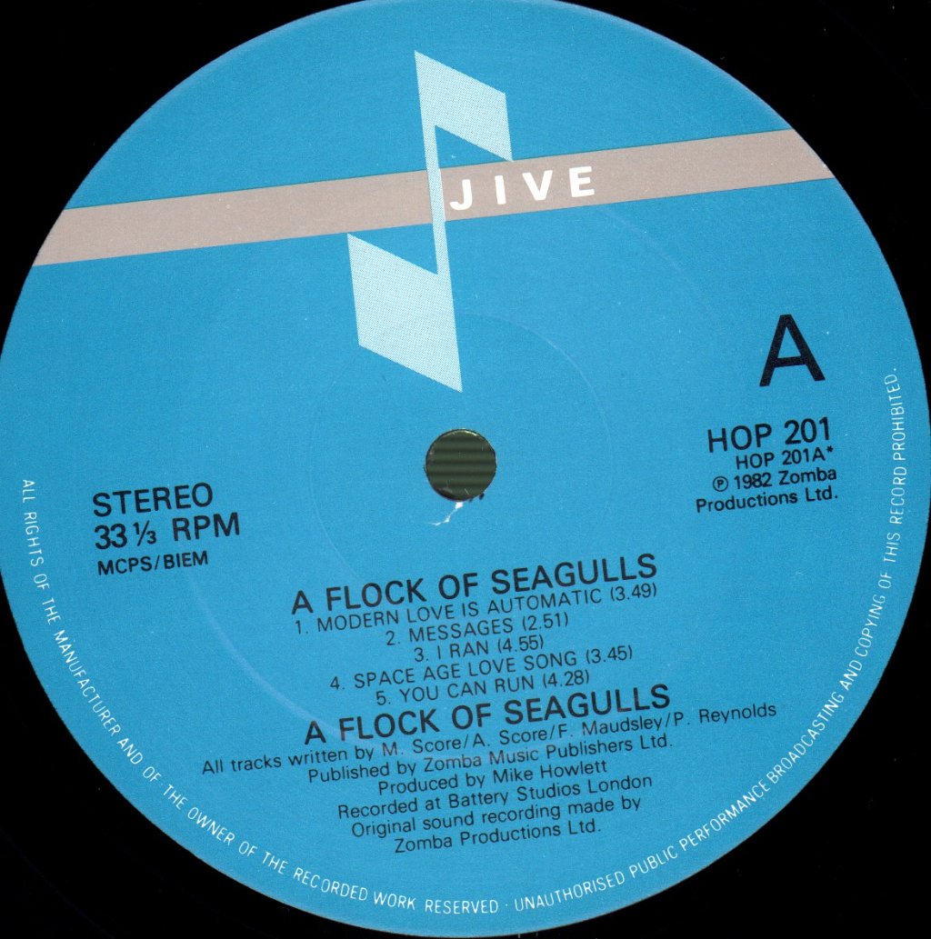 A Flock Of Seagulls - A Flock Of Seagulls - Lp