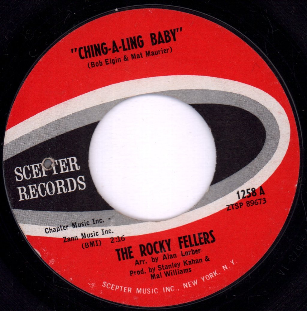 Rocky Fellers - Ching-A-Ling Baby - 7 Inch