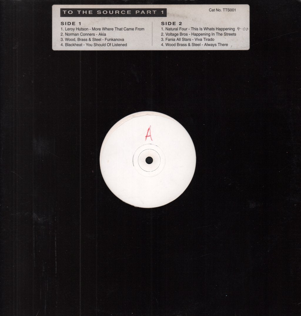 Various Artists - To The Source Part 1 - Lp