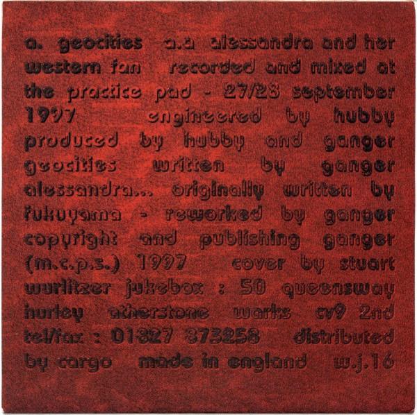Ganger - Geocities - 7 Inch
