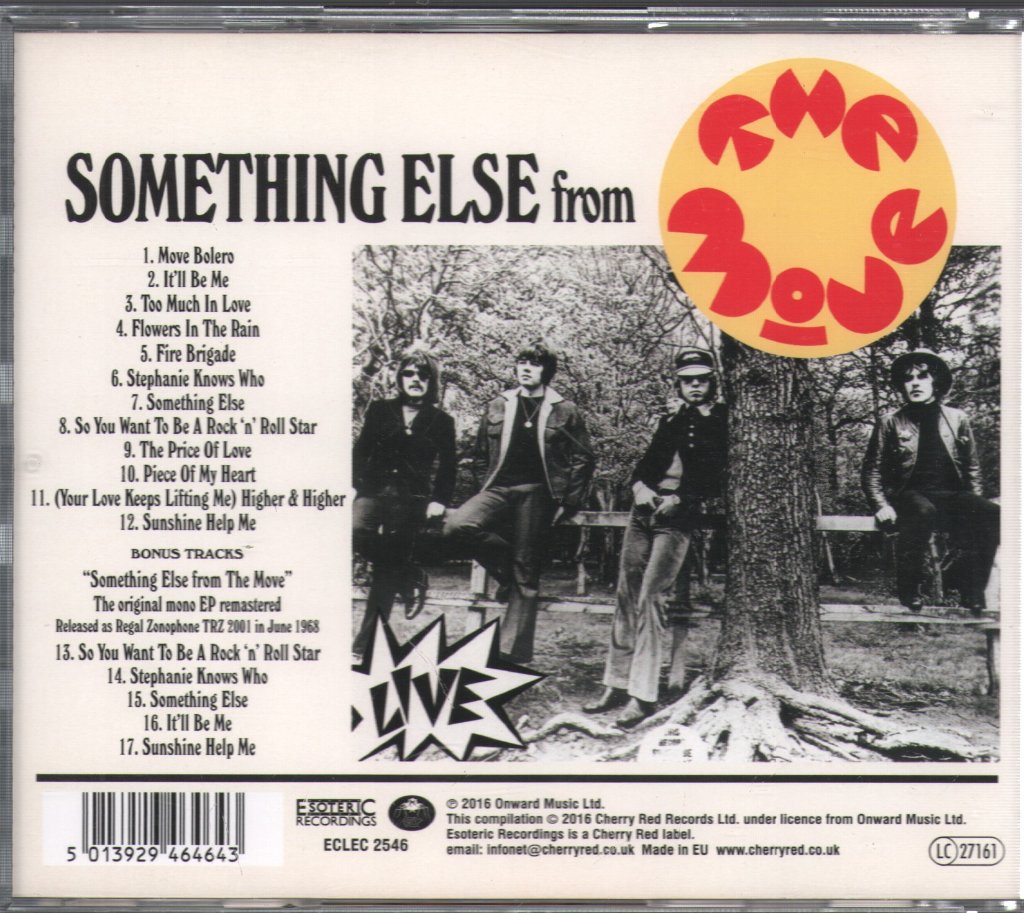 Move - Something Else From The Move - Cd