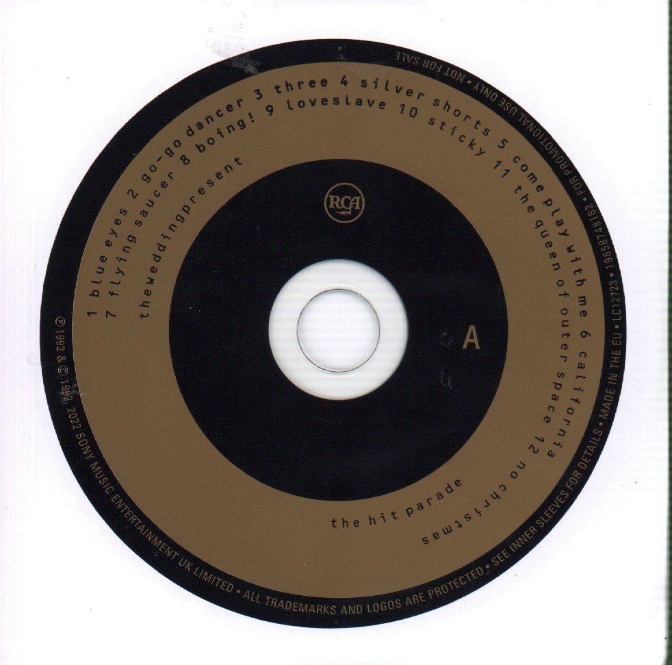 Wedding Present - Hit Parade - Double Lp