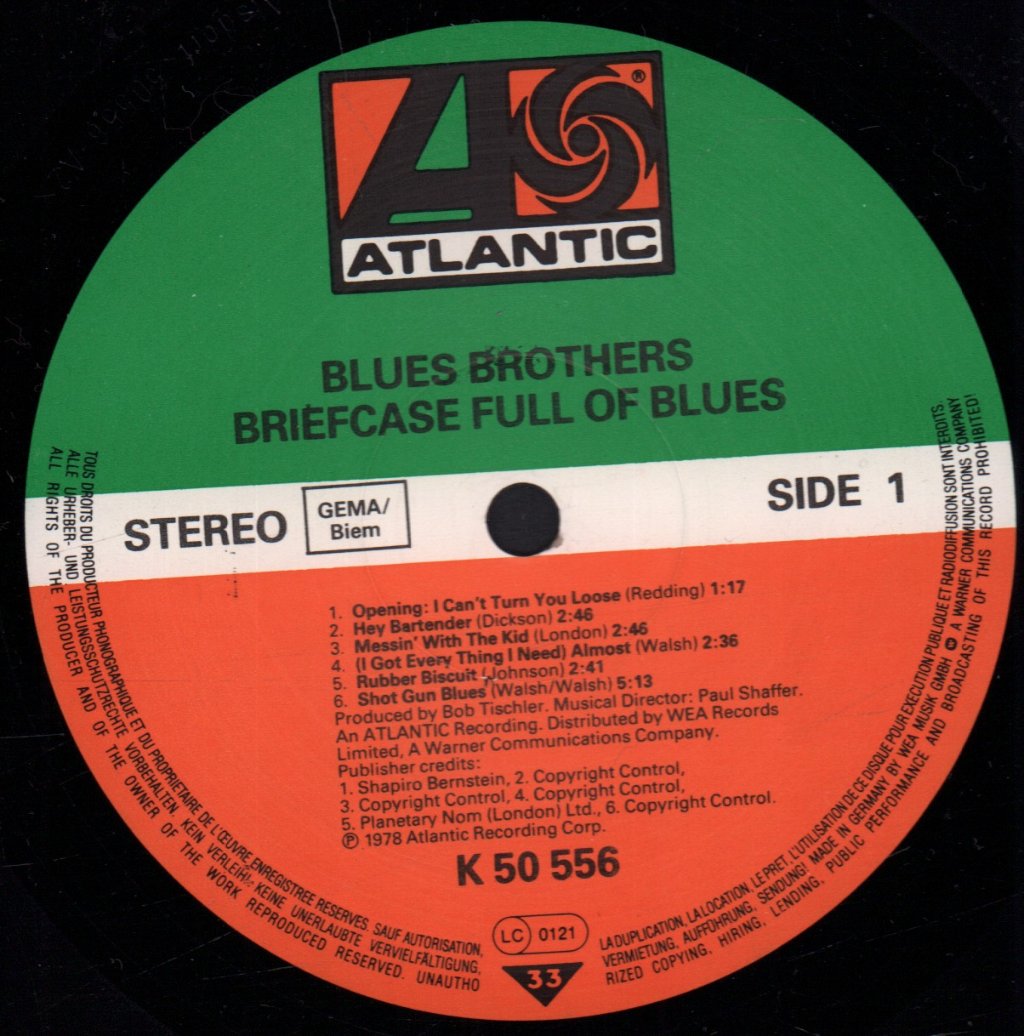 Blues Brothers - Briefcase Full Of Blues - Lp