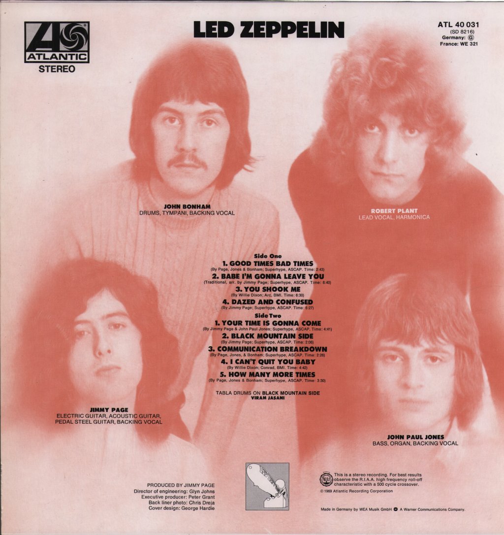 Led Zeppelin - Led Zeppelin - Lp