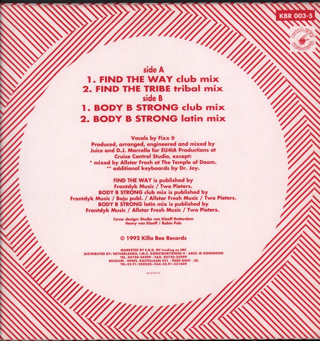 Tripleteam Featuring Fixx It - Find The Way - 12 Inch