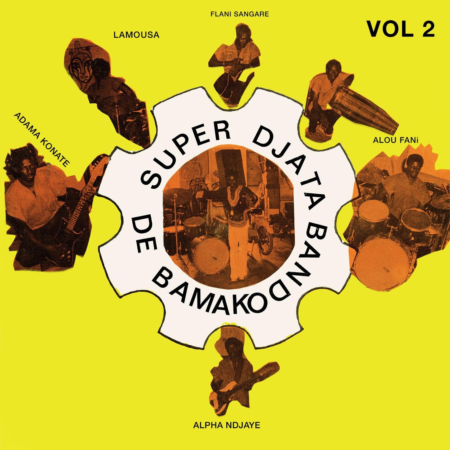 Super Djata Band - Authentique Vol. 2 Feu Vert 81-82 - Lp