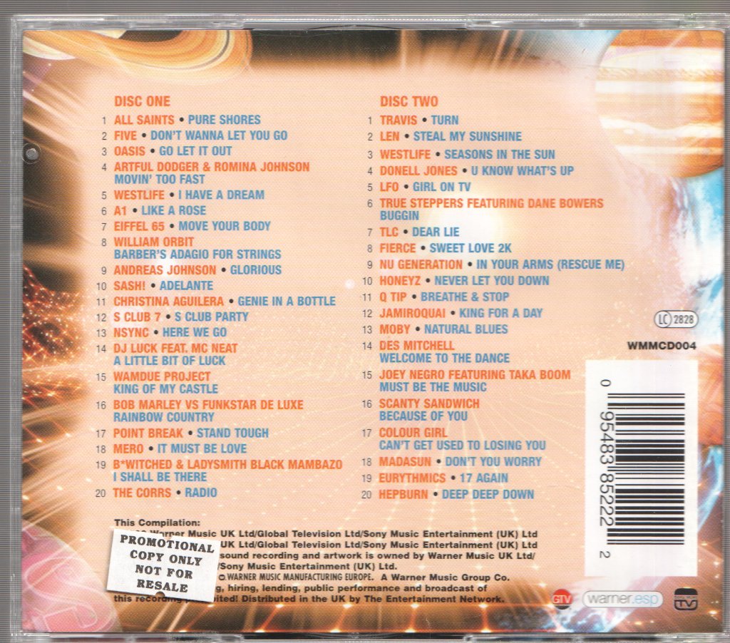 Various Artists - New Hits 2000 - Double Cd