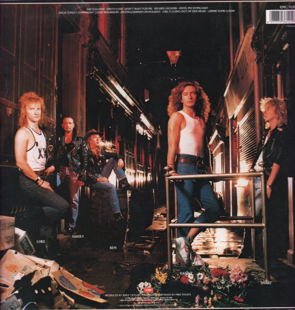Thunder - Back Street Symphony - Lp