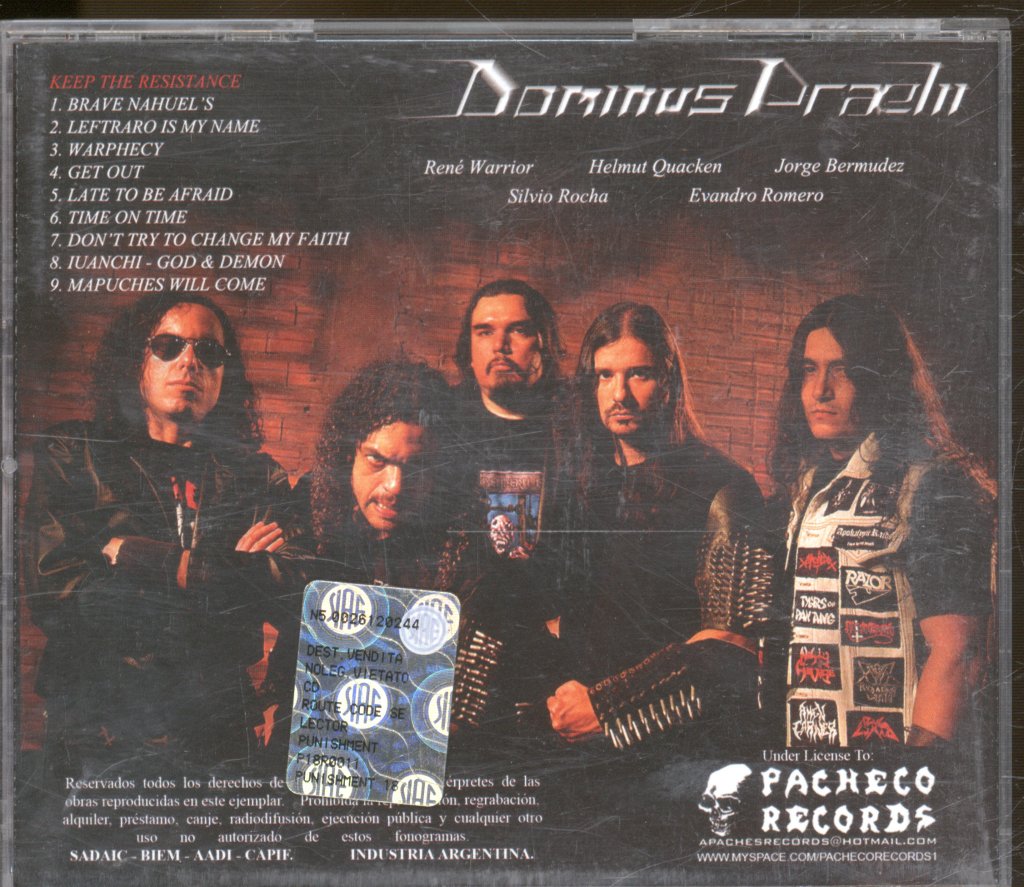 Dominus Praelii - Keep The Resistance - Cd