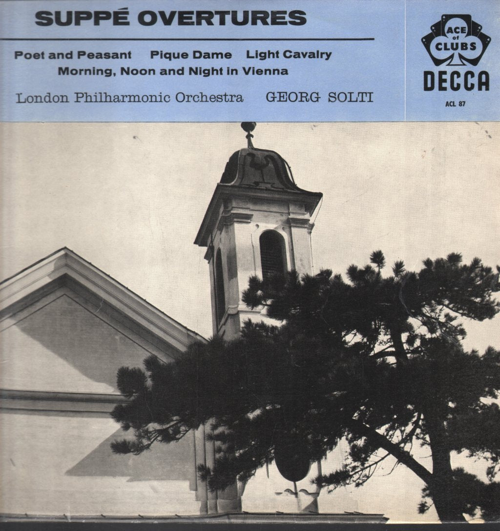 Georg Solti / London Philharmonic Orchestra - Suppé Overtures - Lp