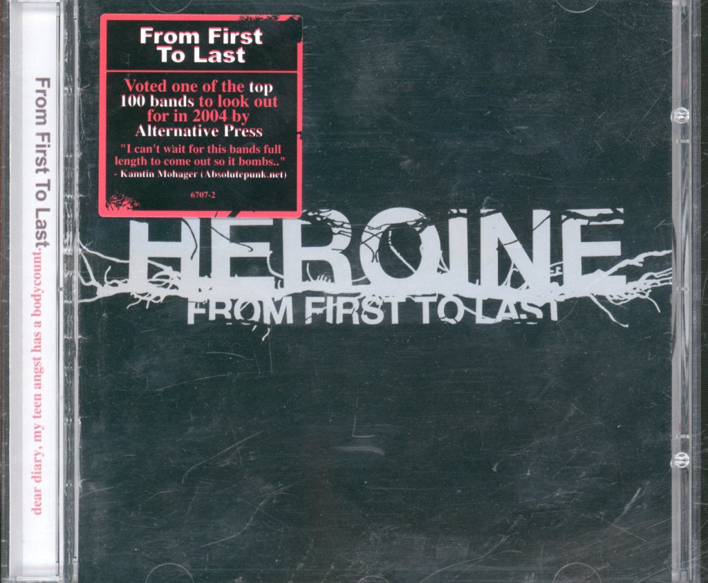 From First To Last - Dear Diary, My Teen Angst Has A Bodycount. - Cd