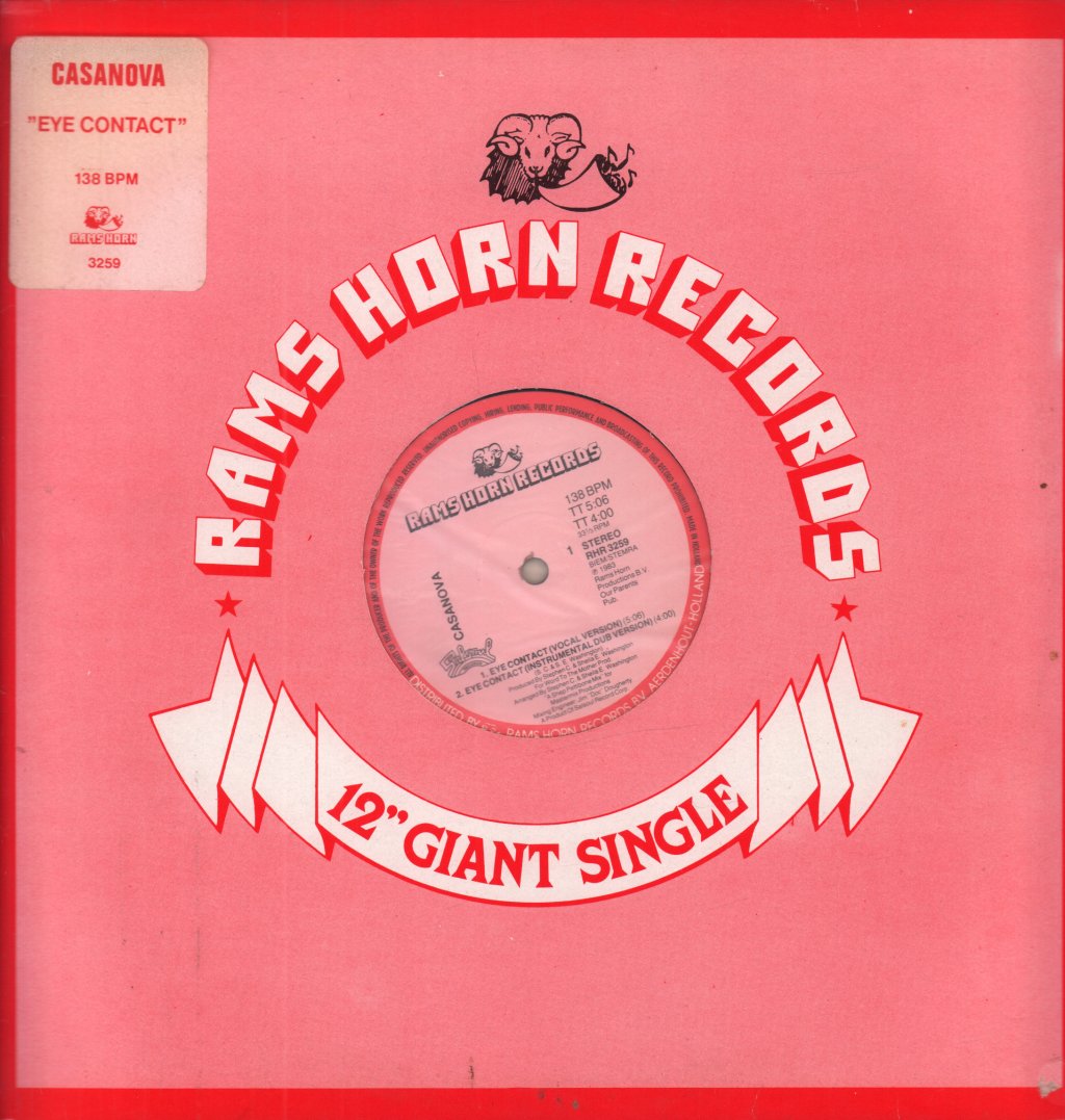 Casanova - Eye Contact - 12 Inch