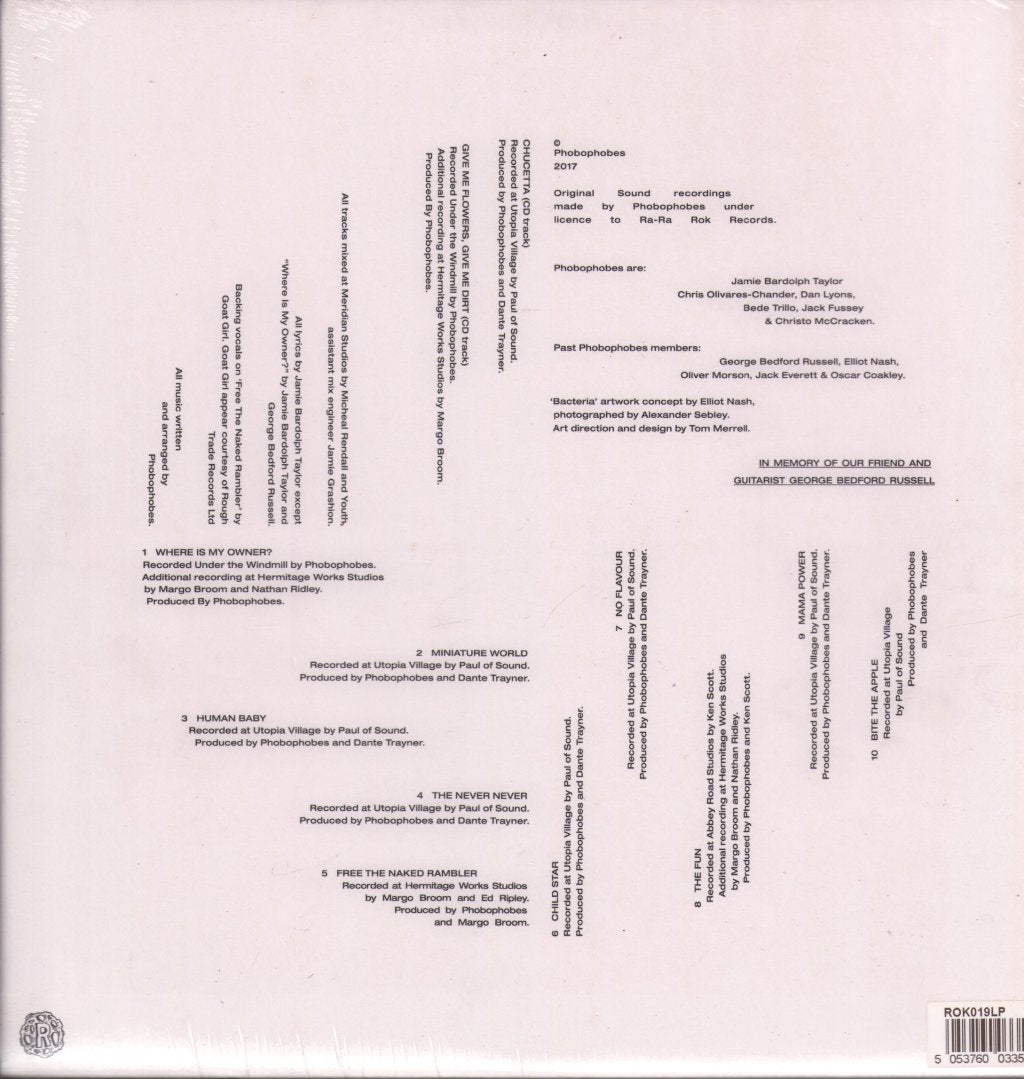 Phobophobes - Miniature World - Lp