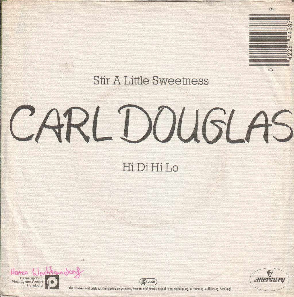 Carl Douglas - Stir A Little Sweetness - 7 Inch