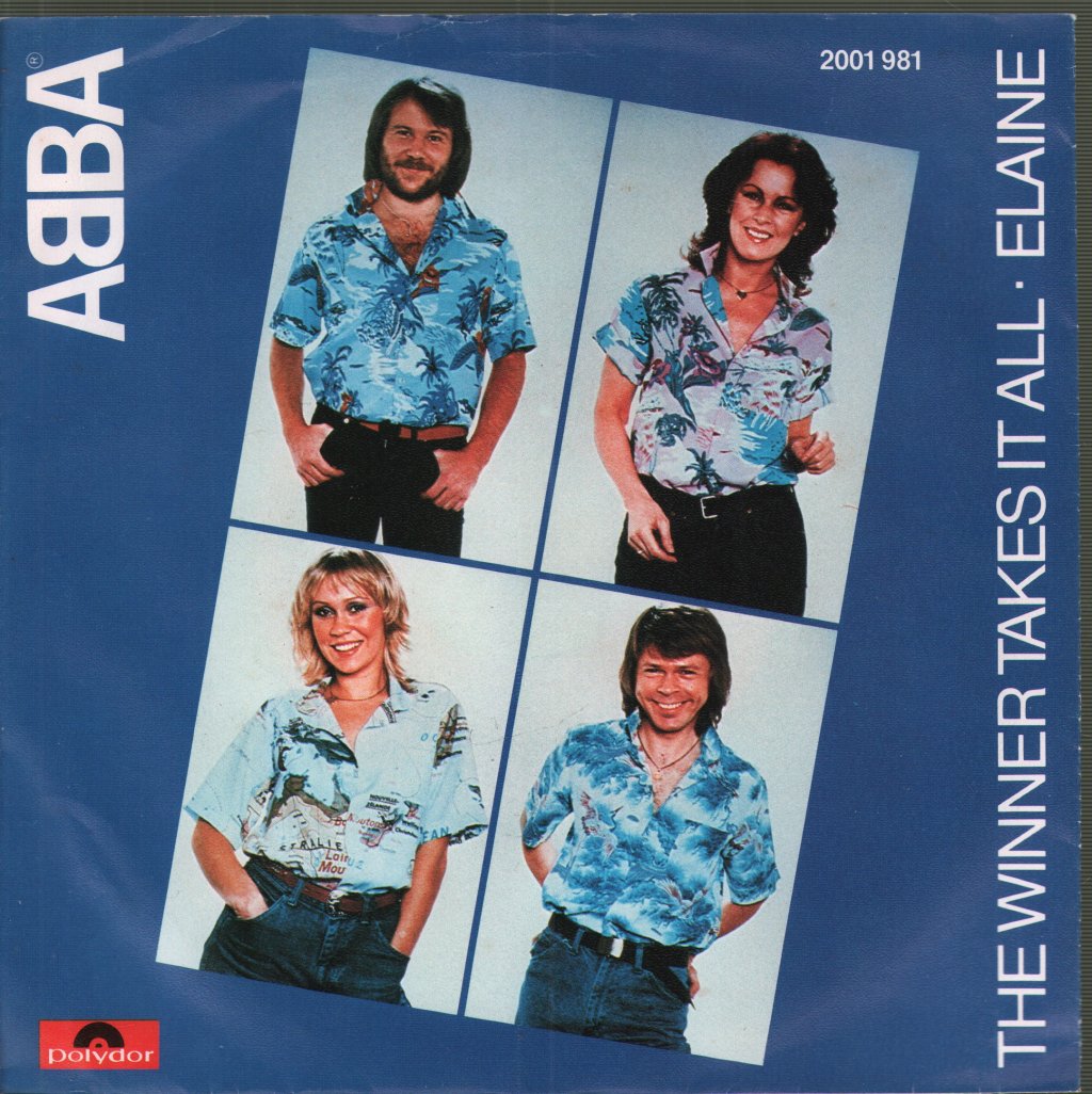 ABBA - Winner Takes It All / Elaine - 7 Inch