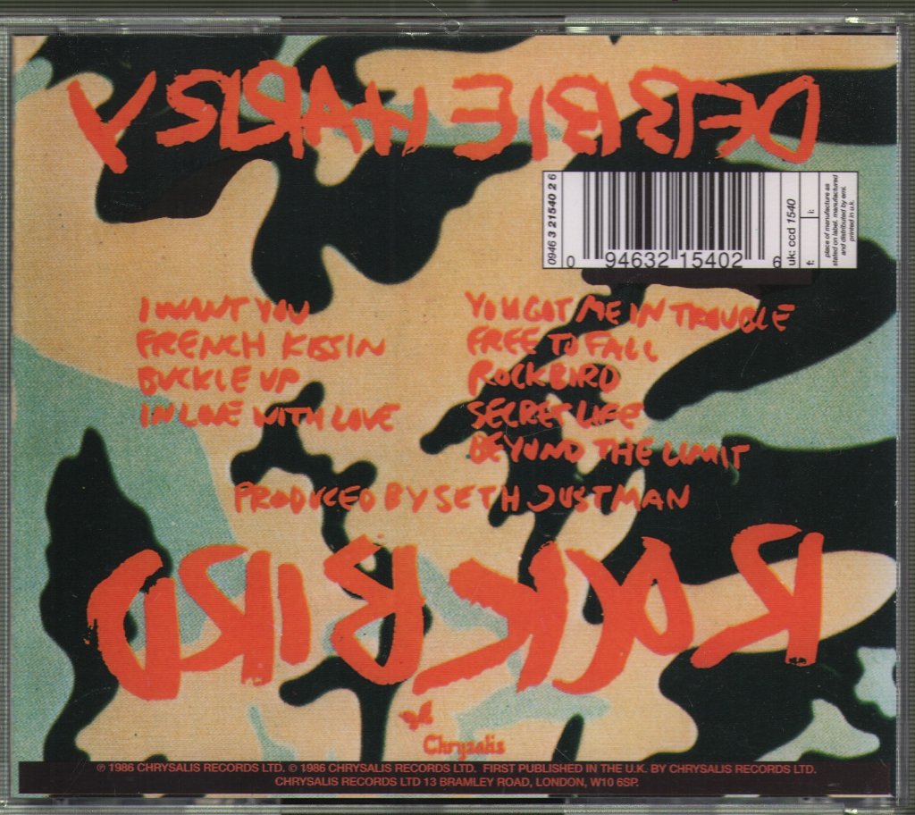 Deborah Harry - Rockbird - Cd